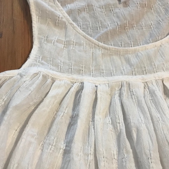 BCBGeneration white babydoll tank top - Picture 6 of 9